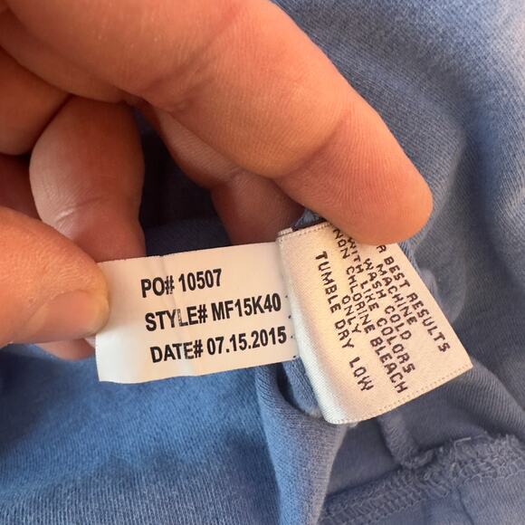 Peter Millar Men’s 1/4 Zip Cotton Pullover Sweater Size L Blue Golf Preppy - Picture 7 of 9